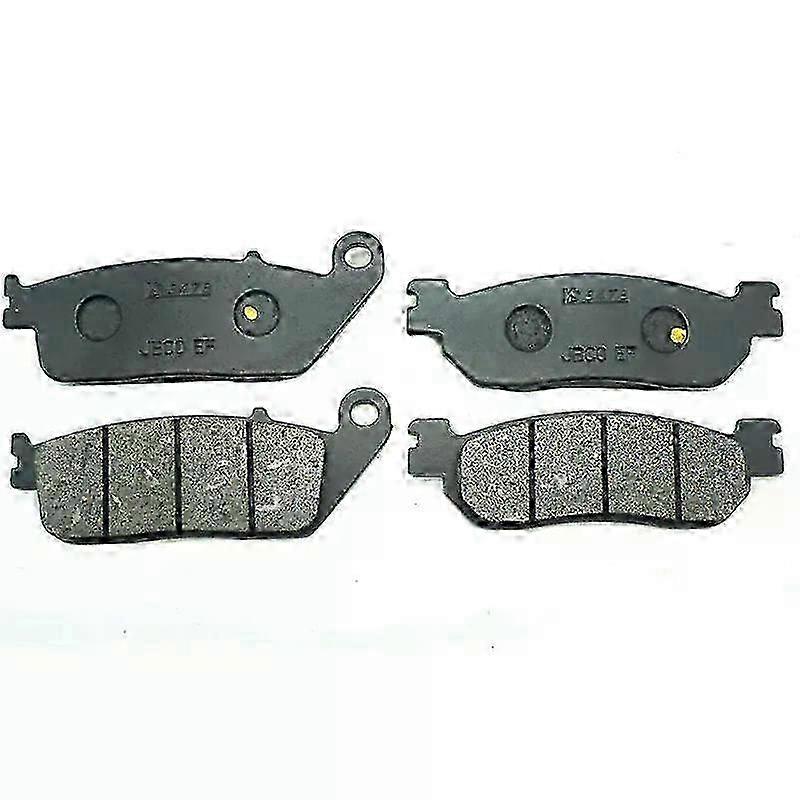 Front and Rear Brake Pads for YAMAHA YP250R and X-MAX 250/ABS Models 2010-2021 25-26