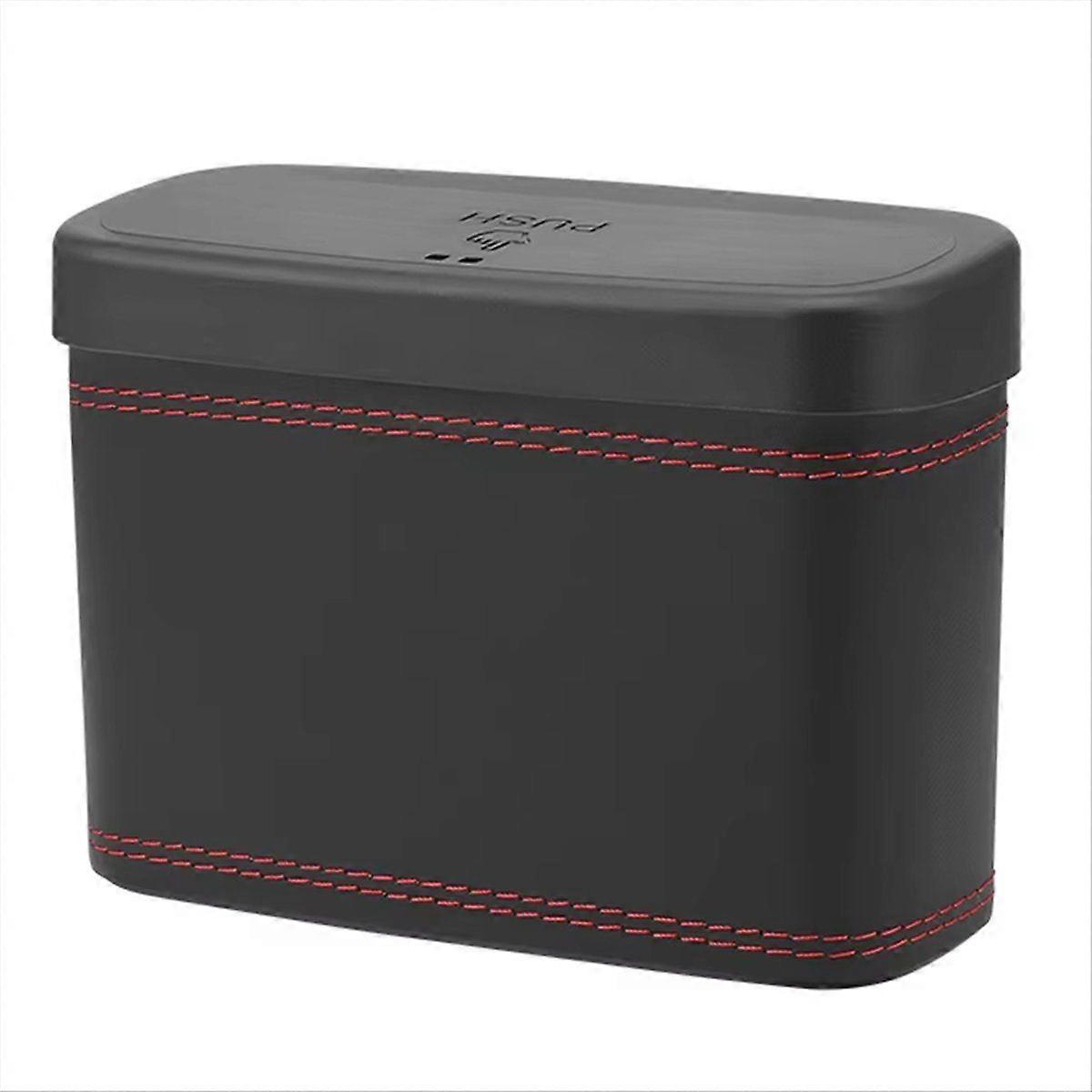 Car Trash Bin - Hanging Vehicle Garbage Dustbin, Square Pressing Type