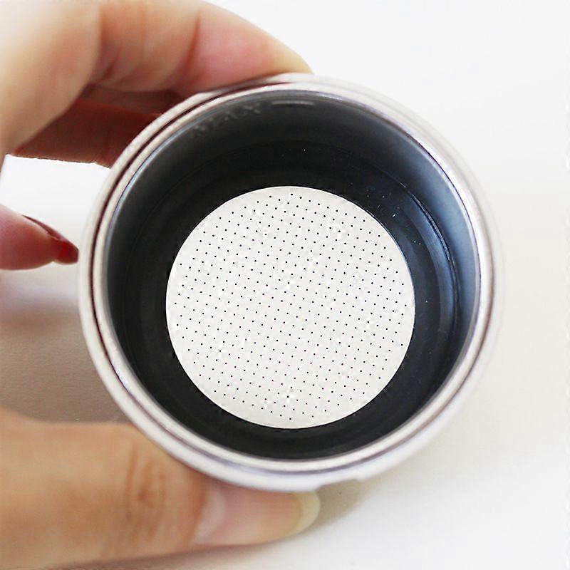 Reusable Coffee Filters Removable Coffee Filters Coffee Machine Accessories for Home Office(Double Cup)