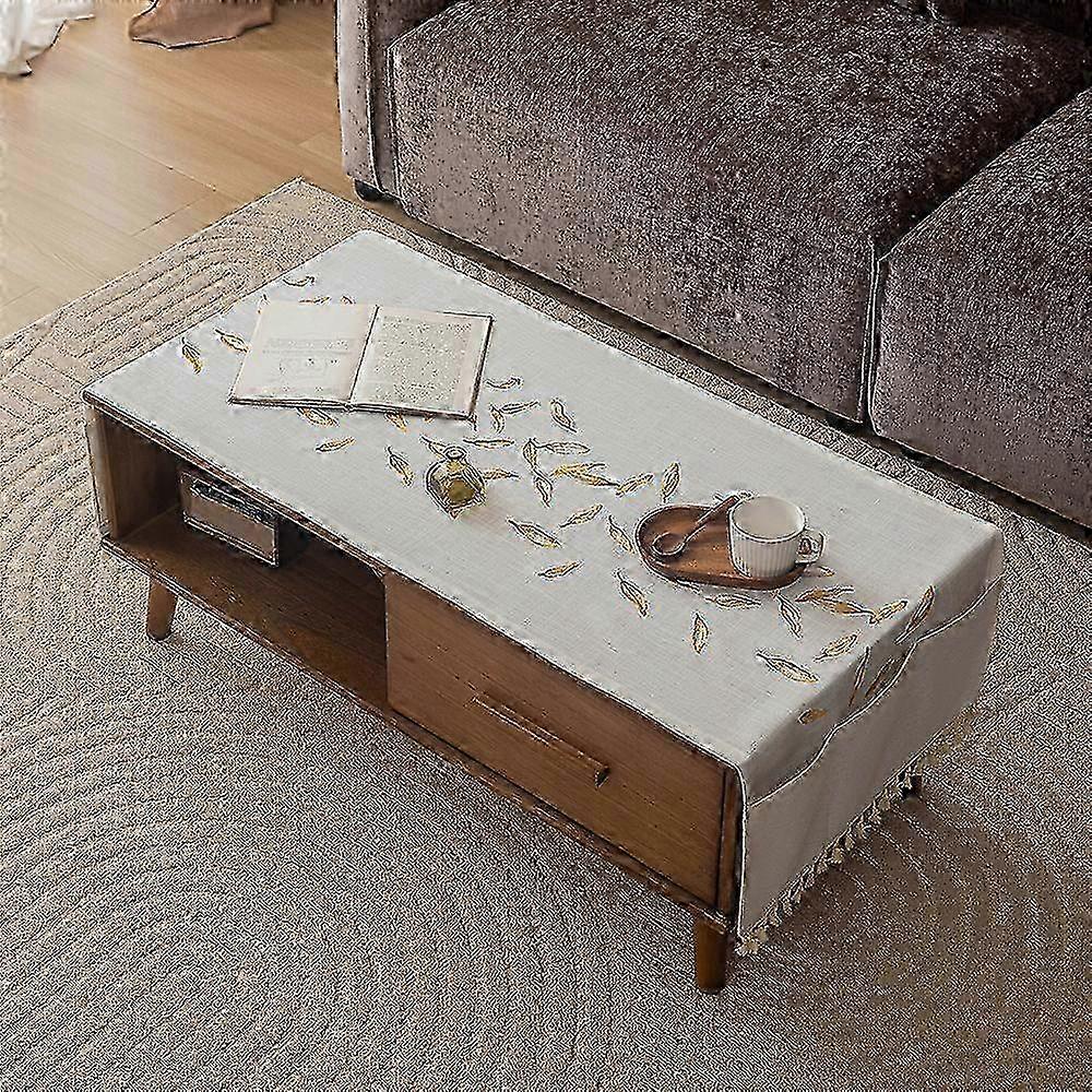 Waterproof Table Runner Checkered Design - Easy to Clean, Durable Table Mat for Tea Tables, Everyday Use, 13x72 Inches