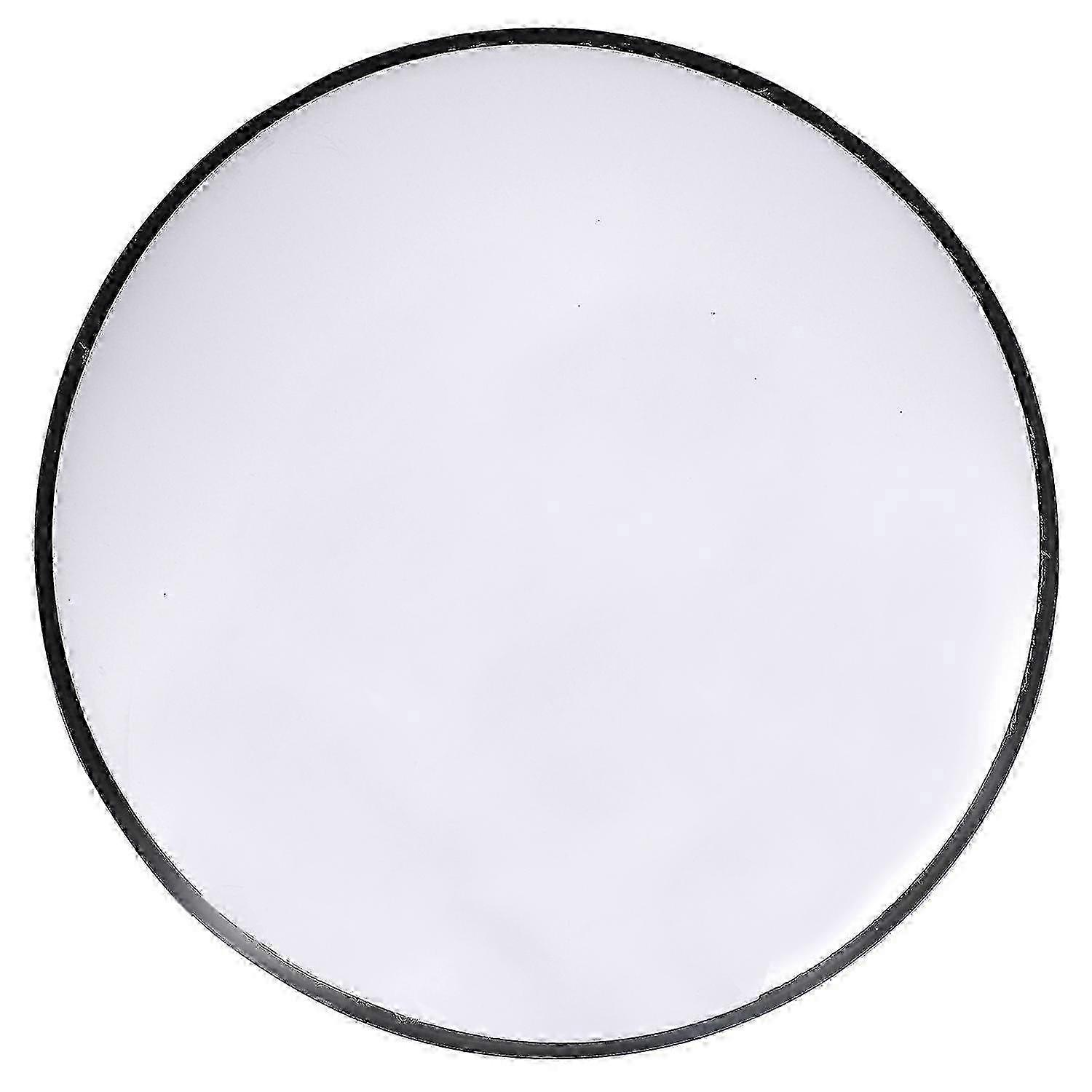 w 30Cm Wide Angle Security Road Mirror Curved Convex Mirror(Black)