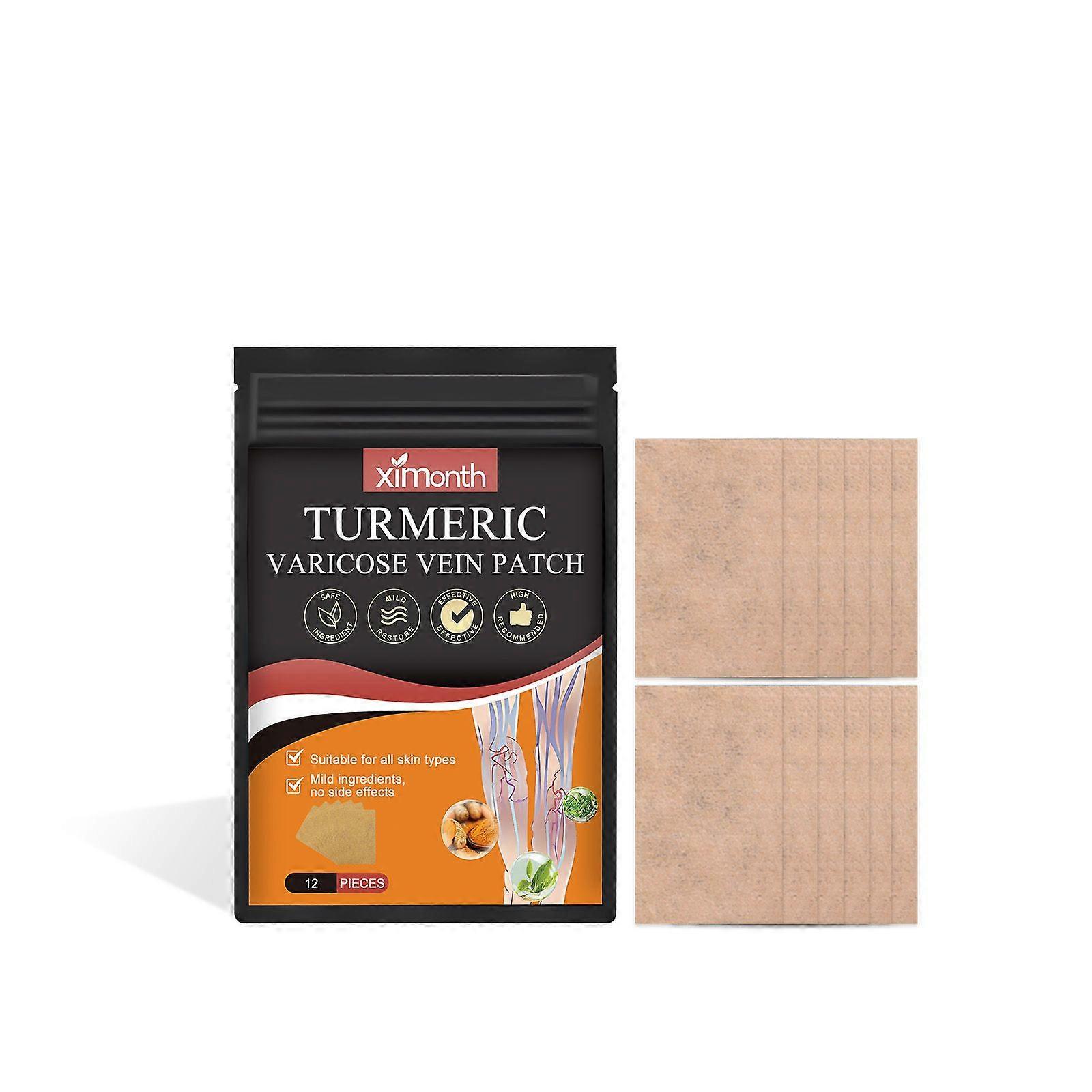 Leg Care Patches Contain Turmeric Root Extract