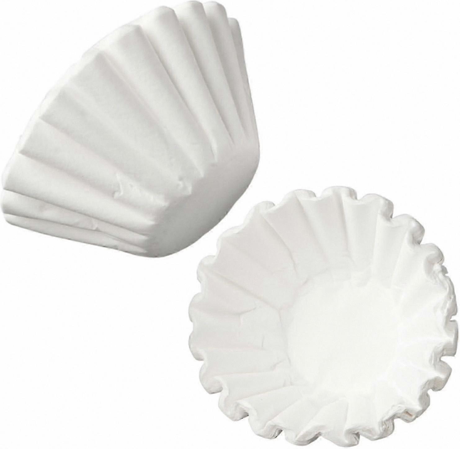 Commercial Coffee Filter Papers, 200 Count, Compatible with Various Coffee Machines, F54 Size