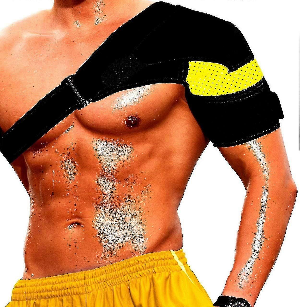 Adjustable Shoulder Support Brace Compression Rotator Cuff Pain Relief For Left And Right Shoulder