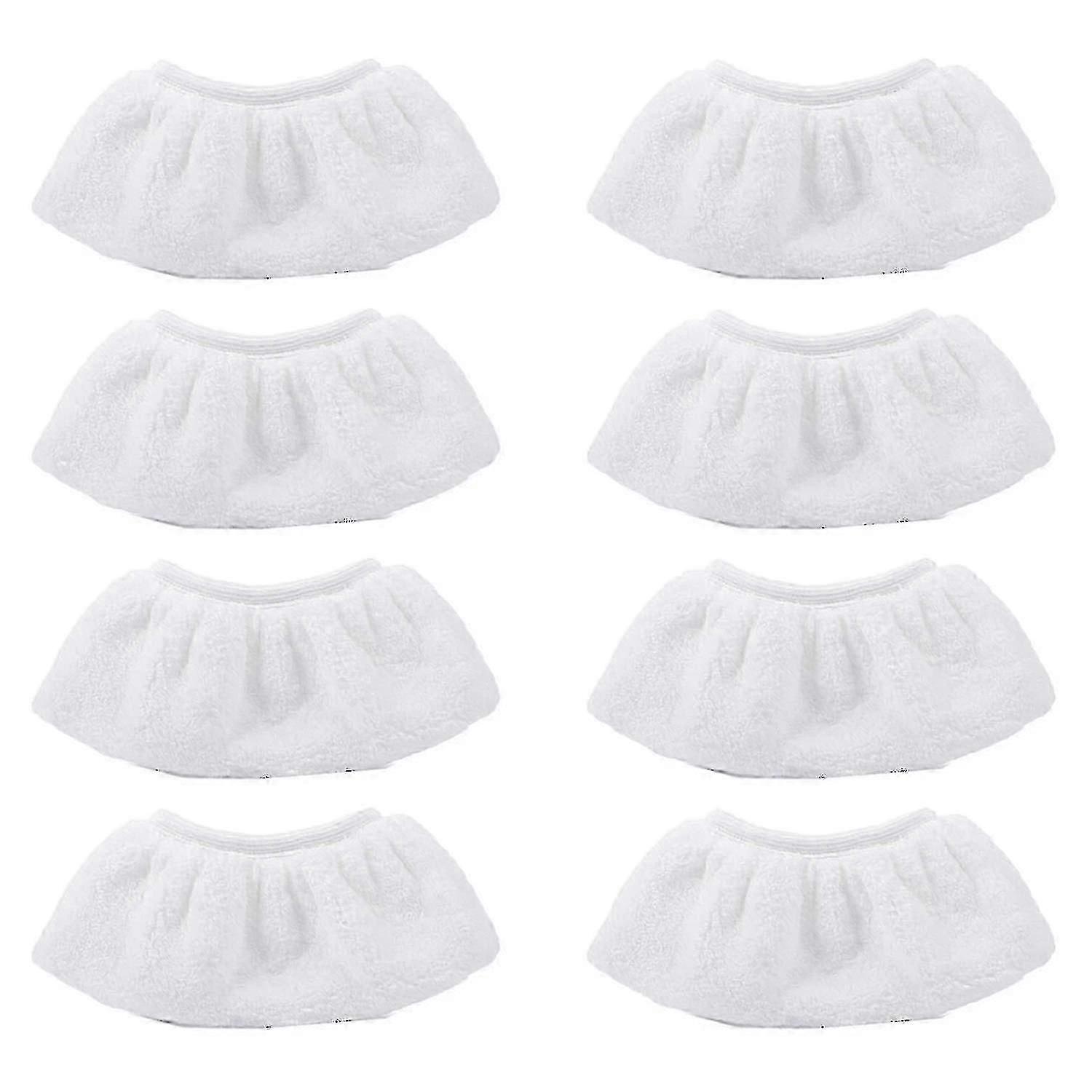 8 حزمة مجموعة غطاء قماش من الألياف الدقيقة لمنظف بخار كارشر Easyfix Sc2 Sc3 Sc4 Sc5 ملحقات فوهة يدوية - QH