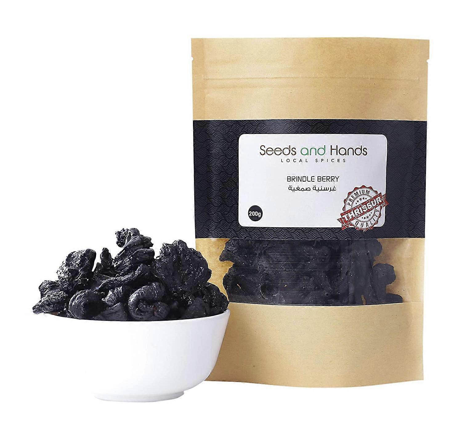 Garcinia (200 g), Brindle Berry, Seeds and Hands