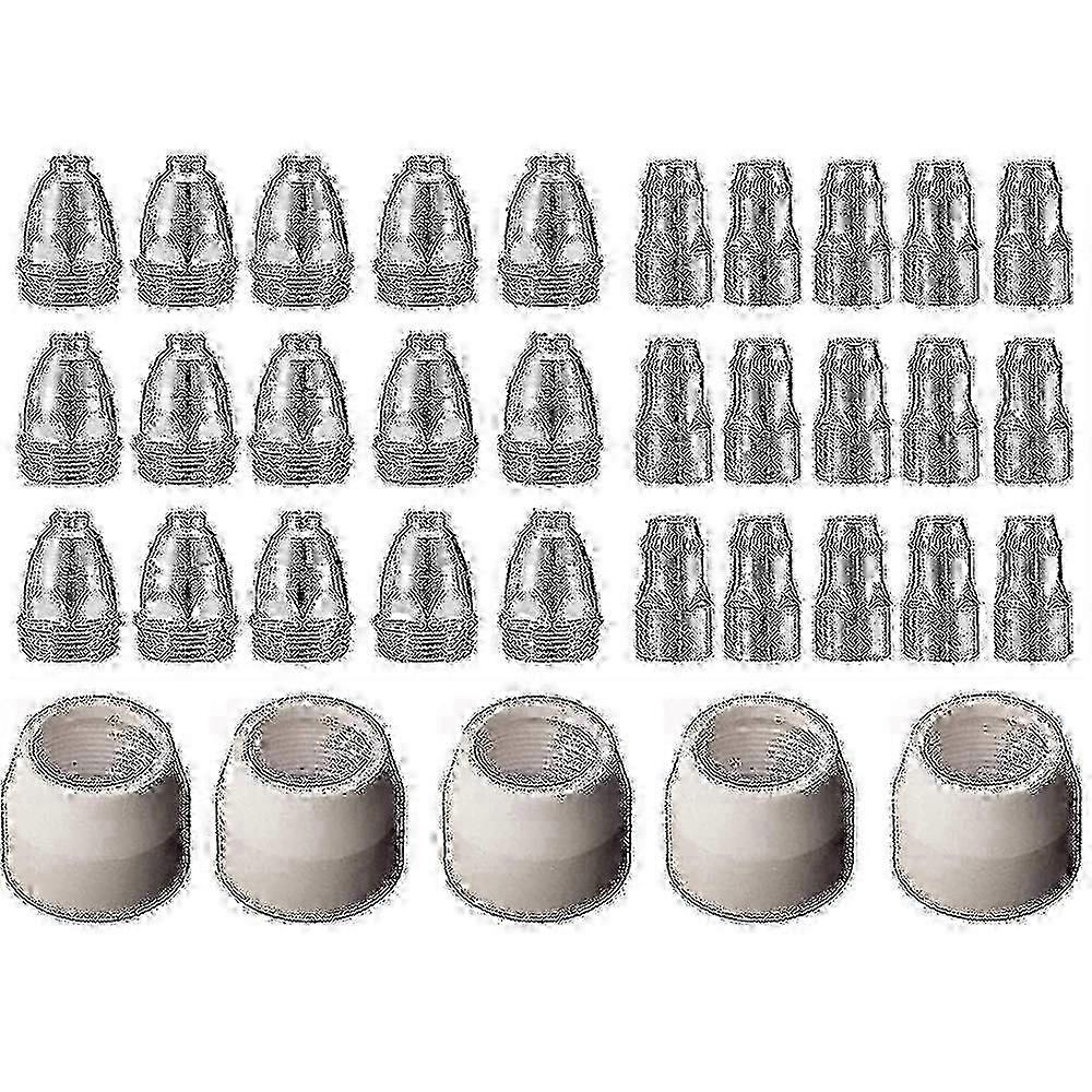 P80 Plasma Electrode Tip Nozzle 1.5 100amp Plasma Cutting