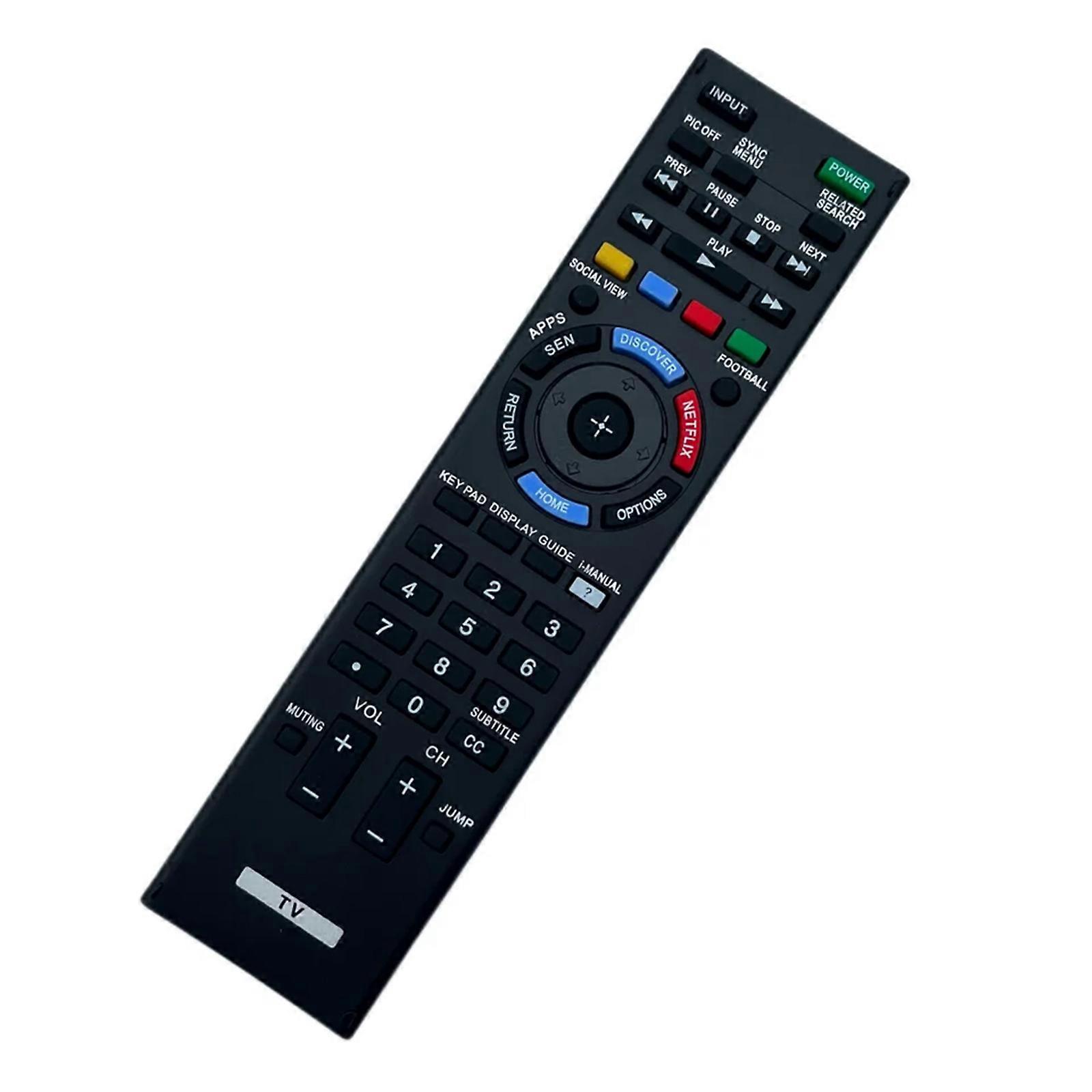 Replacement Remote for Televisions Build Extended Ranges Operation Ergonomic Design Family Friendly Functionality Multicolor