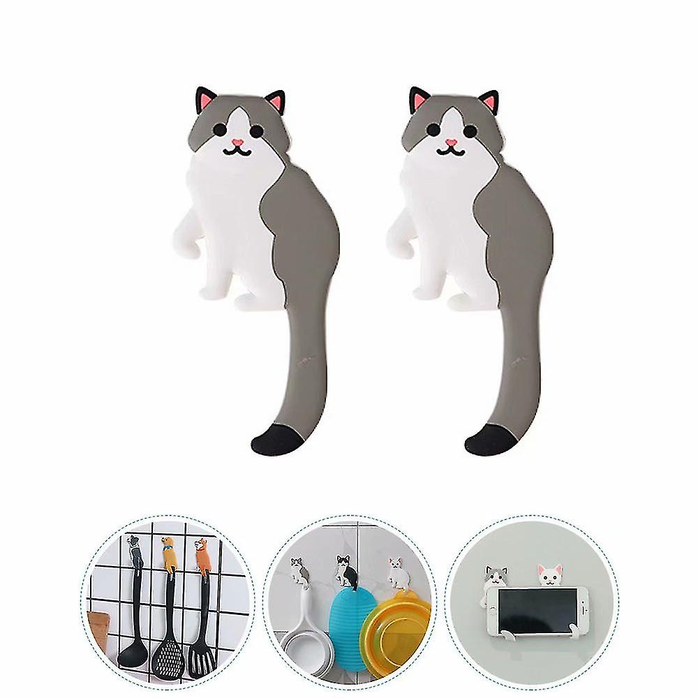 Cartoon Viscose Hook Cute Pet Tail Can Be Bent Two Pieces d)