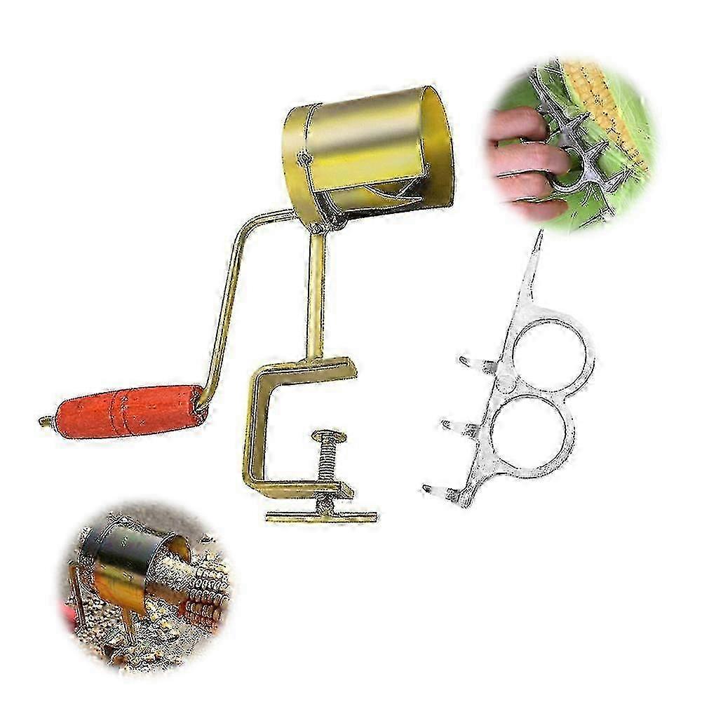 Hand-driven Maize Sheller Machine Kitchen Corn Sheller Stripper Gadg