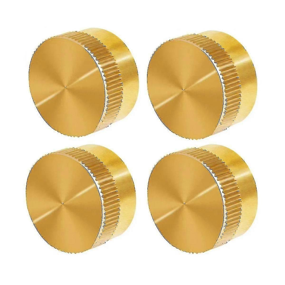 すべての1ポンドのガスタンクシリンダー密閉キャップ用のユニバーサル4個の詰め替えプロパンボトルキャップ