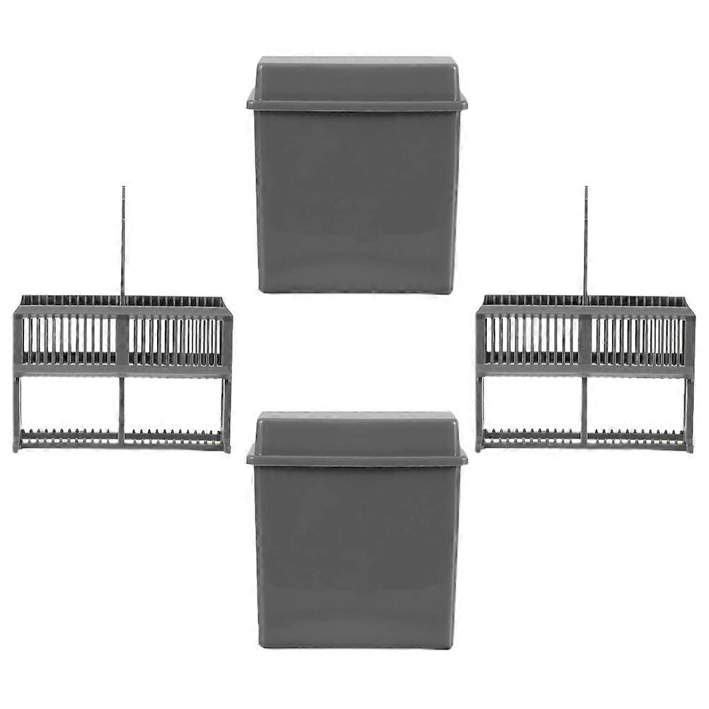 2 Sets Microscope Slides Staining Jars Slides Staining Racks Slides Storage Racks for Laboratory