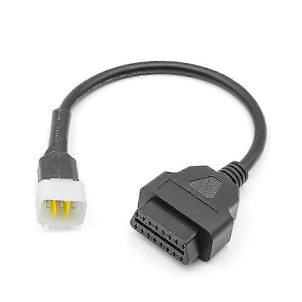 Diagnostic connector for DELPHI bikes - OBD female to 6PIN