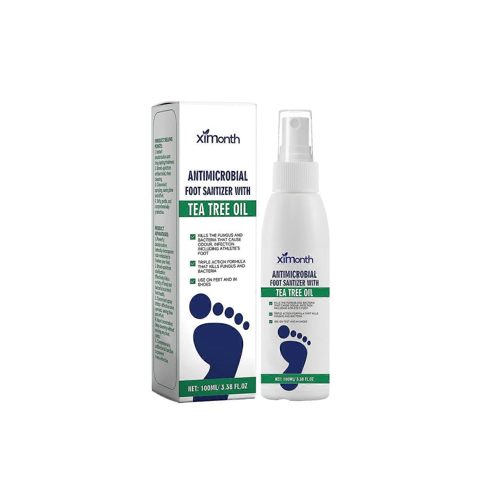 XIMONTH Foot Care Solution - Moisturizes, hydrates, and deodorizes dry heels.