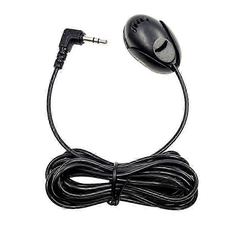 Mini 3.5mm Wired Paste Type External Microphone Car Audio Mic For Laptop DVD