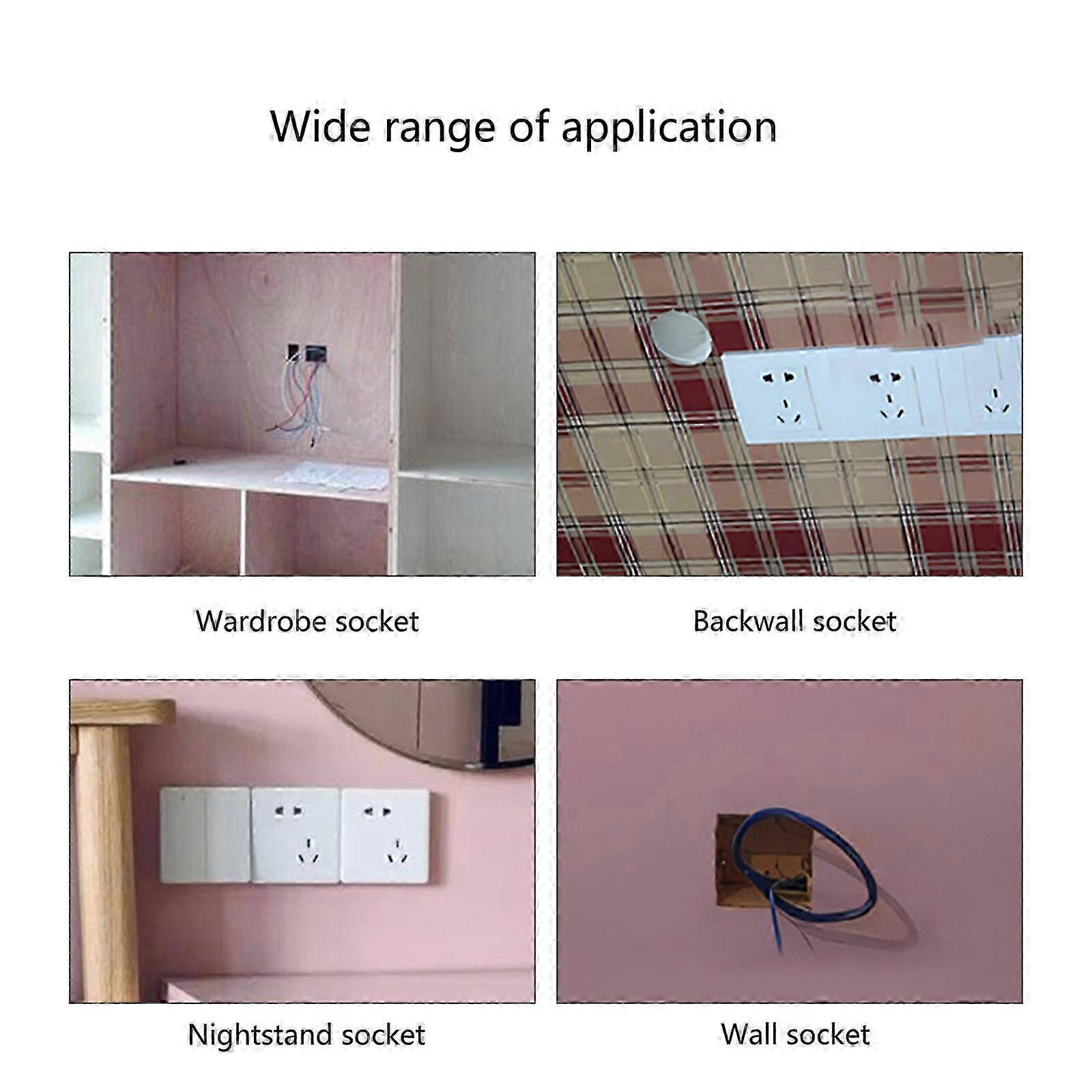 Carpentry Decoration Opening Template Switches Socket Slotting Marking Base Open Mold Thickening 86 Type Switches Tool