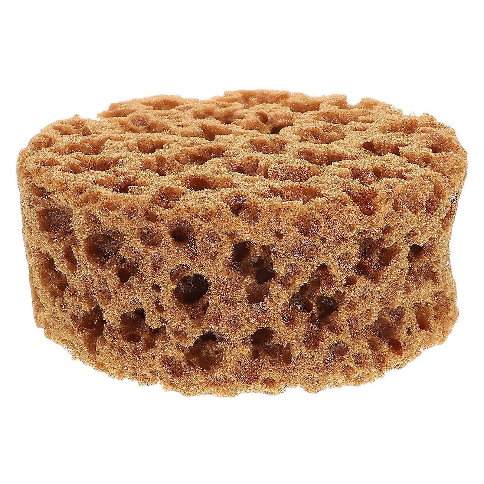 Painting Sponge Brush for DIY Imitation Sponge Texture Tool with 1 Piece Yellow