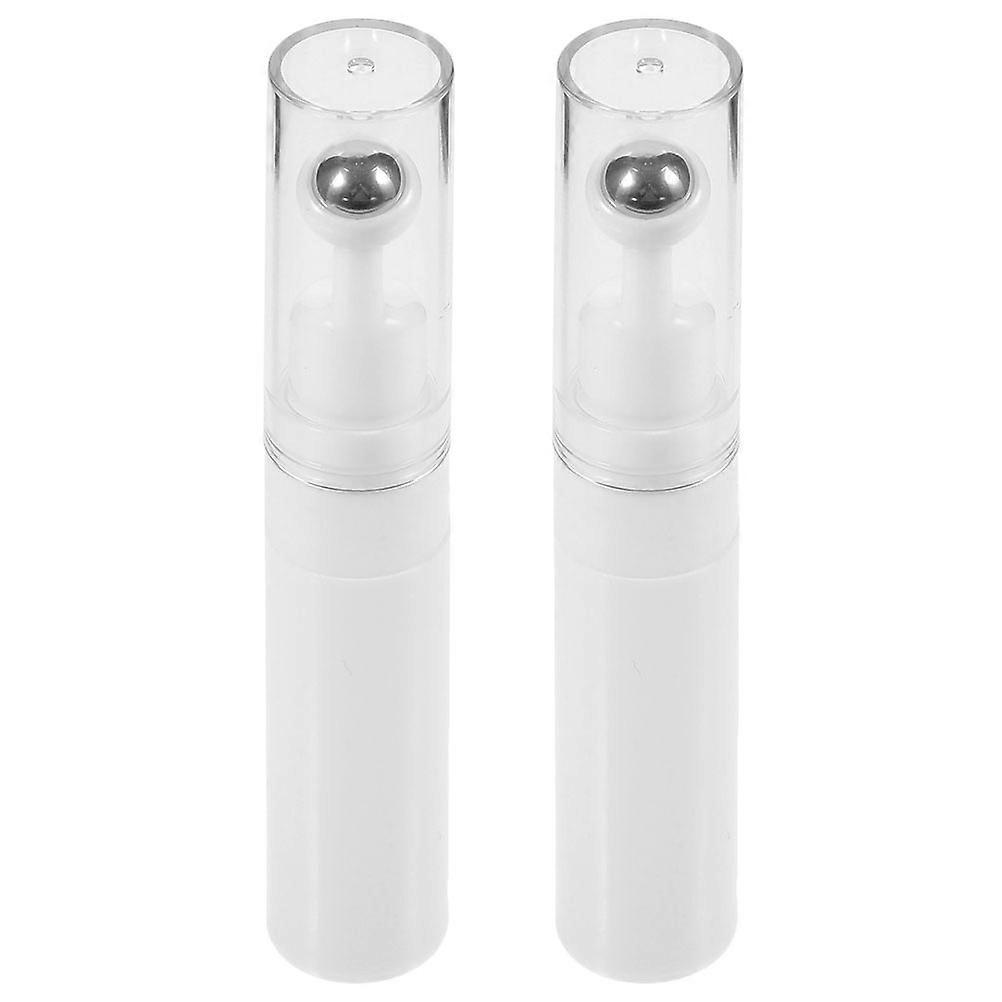 Eye Cream Bottle Roller for Massage with 2Pcs Refillable Cosmetic Applicators