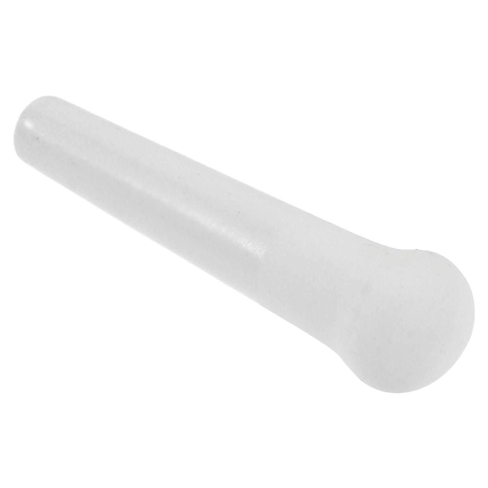 Ceramic Garlic Pestle for Grinding Kitchen Tool White Practical Masher