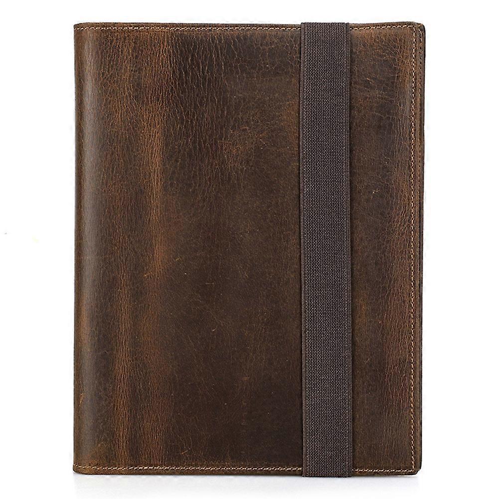 Notebook Combination Protective Cover Folder File Book Cover Business Stationery Contract Document Storage Box,A5