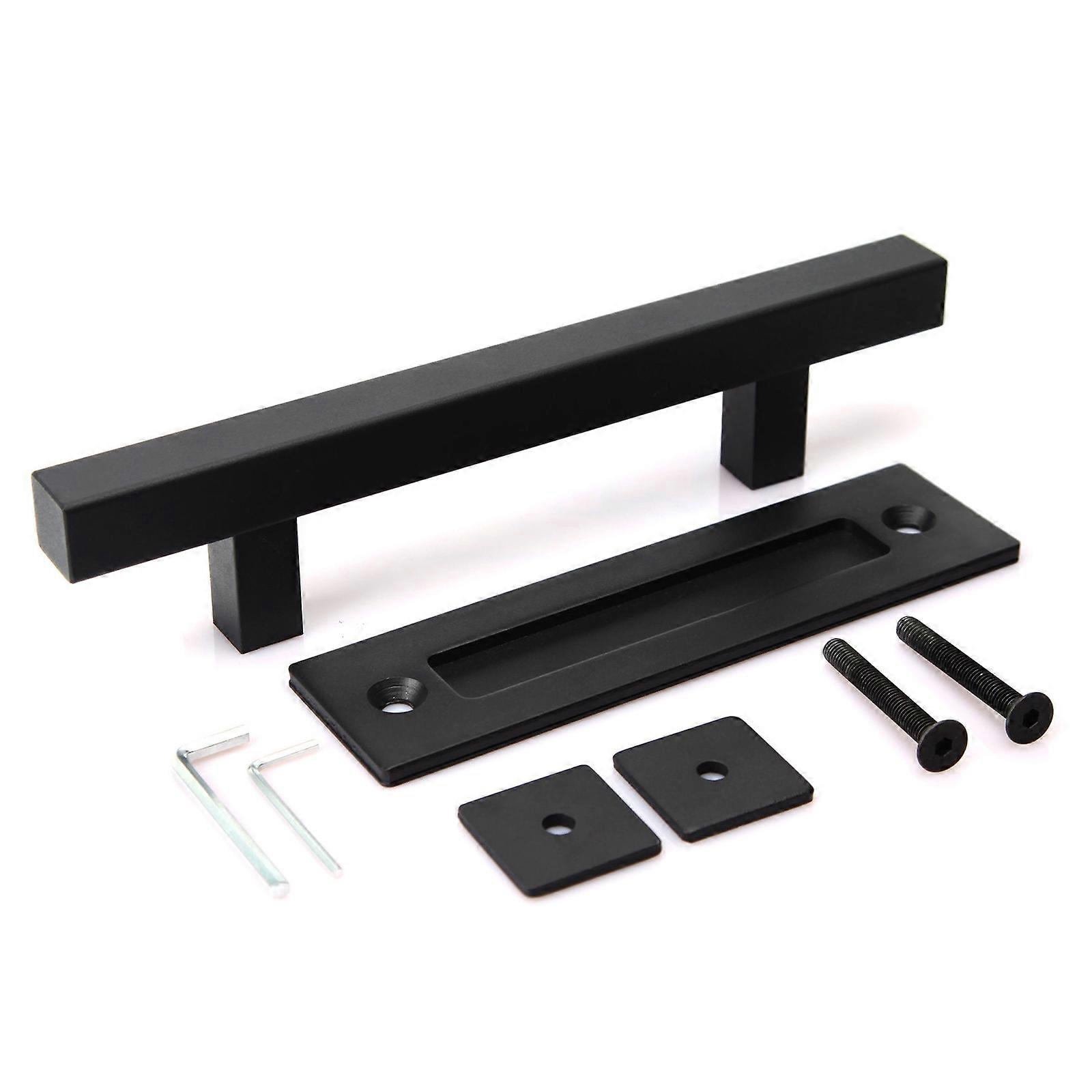 Quick Installation Square Pull Handle Strong Building Tool Complimentary Arrange For Cabinet Division Entrances Multicolor