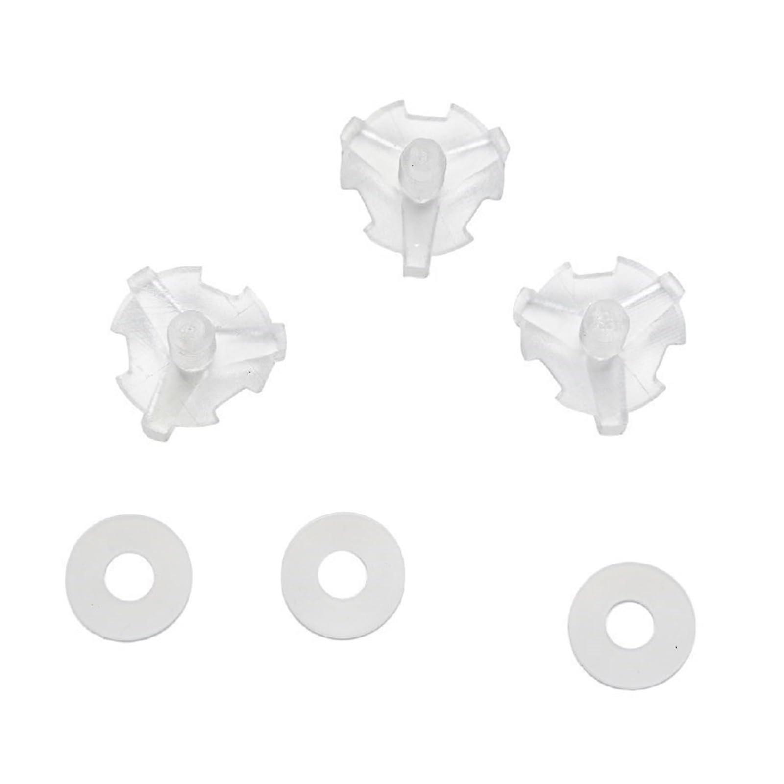 Motorcycle Helmets Visors Screws Set for Full-Face and Modular Helmets - Durable Accessories in Black and Silver