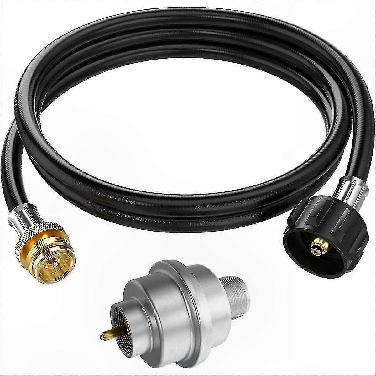 Propane Filter with 6FT Adapter Hose for Portable Heaters and Grills