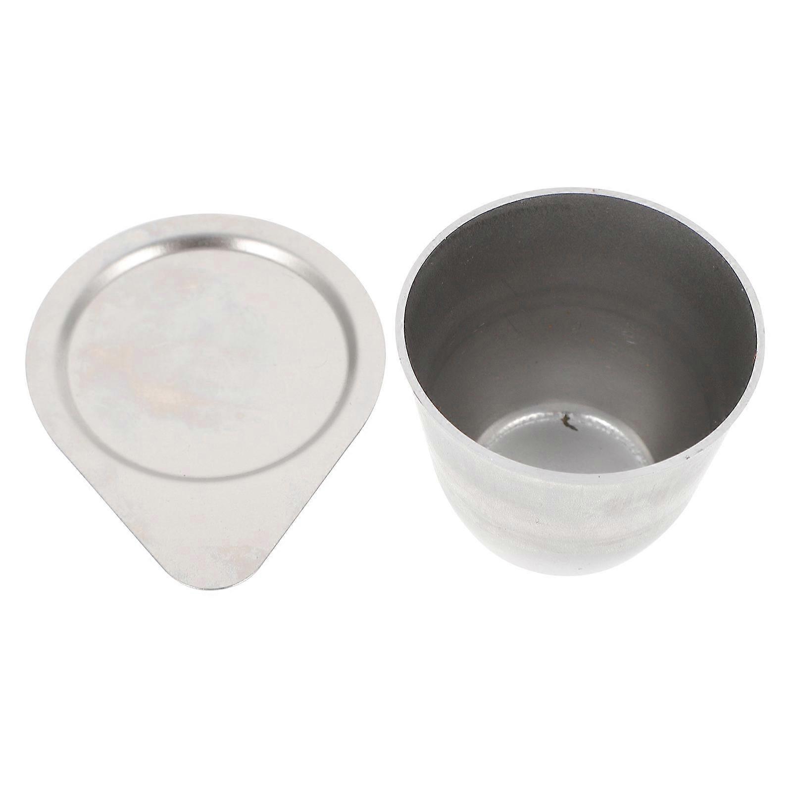 Laboratory Iron Crucible Experiment Labs Crucible Multipurpose Crucible with Lid