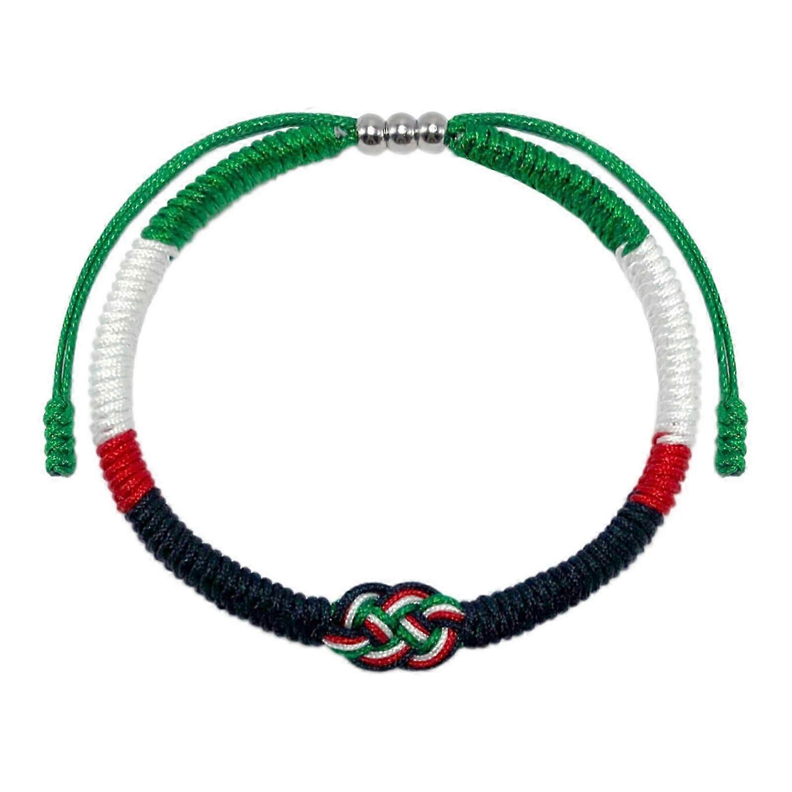 Multipurpose Hand Woven Bracelet Handmade Cotton Rope with Quadruple Knot Versatile Accessory for All Ages Daily Use