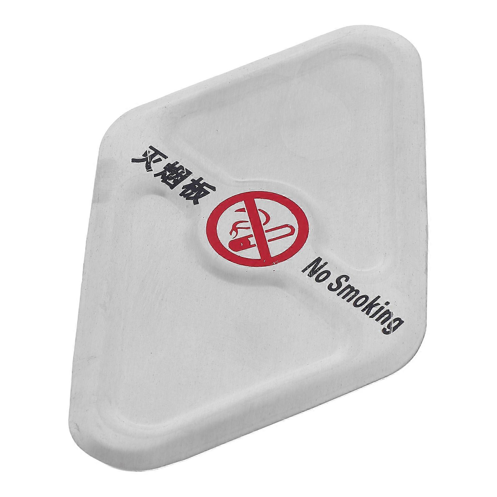 Trash Can Ashtray Metal Butt Container for Outdoor Use