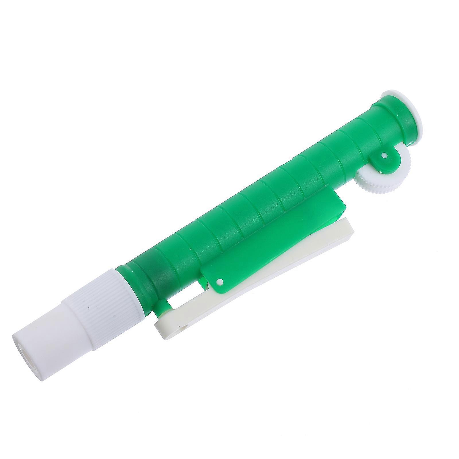 Green Plastic Liquid Extractor for Laboratory Experiment 10ml Extractor