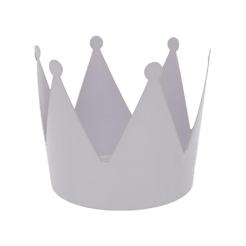 Wedding Gift Box Supplies Crown Gift Box for Storage Use 2Pcs Silver