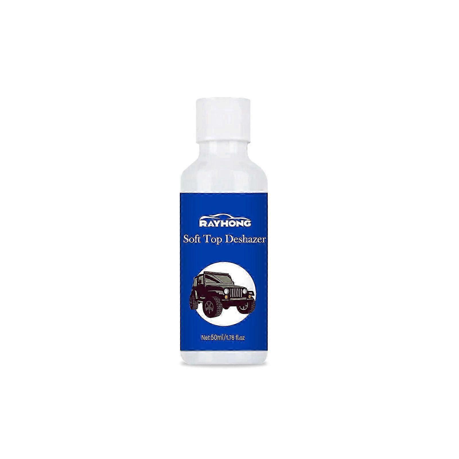 Soft Top & Windshield Defogging Coating - Removes Stains, Haze & Dirt, Easy to Use, 50ml