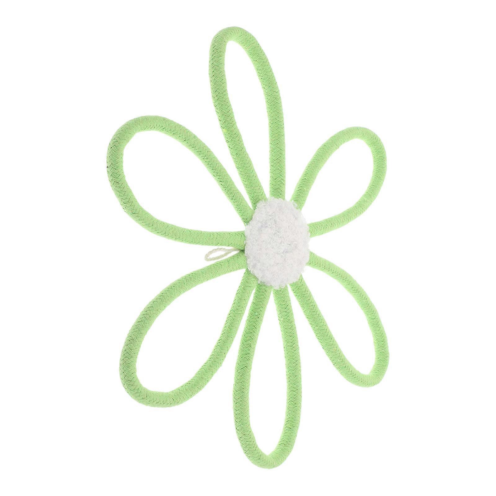 Handmade Daisy Flower Wall Hanging Decor for Home Boho Style