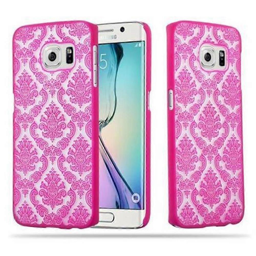 Samsung Galaxy S6 EDGE Case - Mandala Design Hard Cover