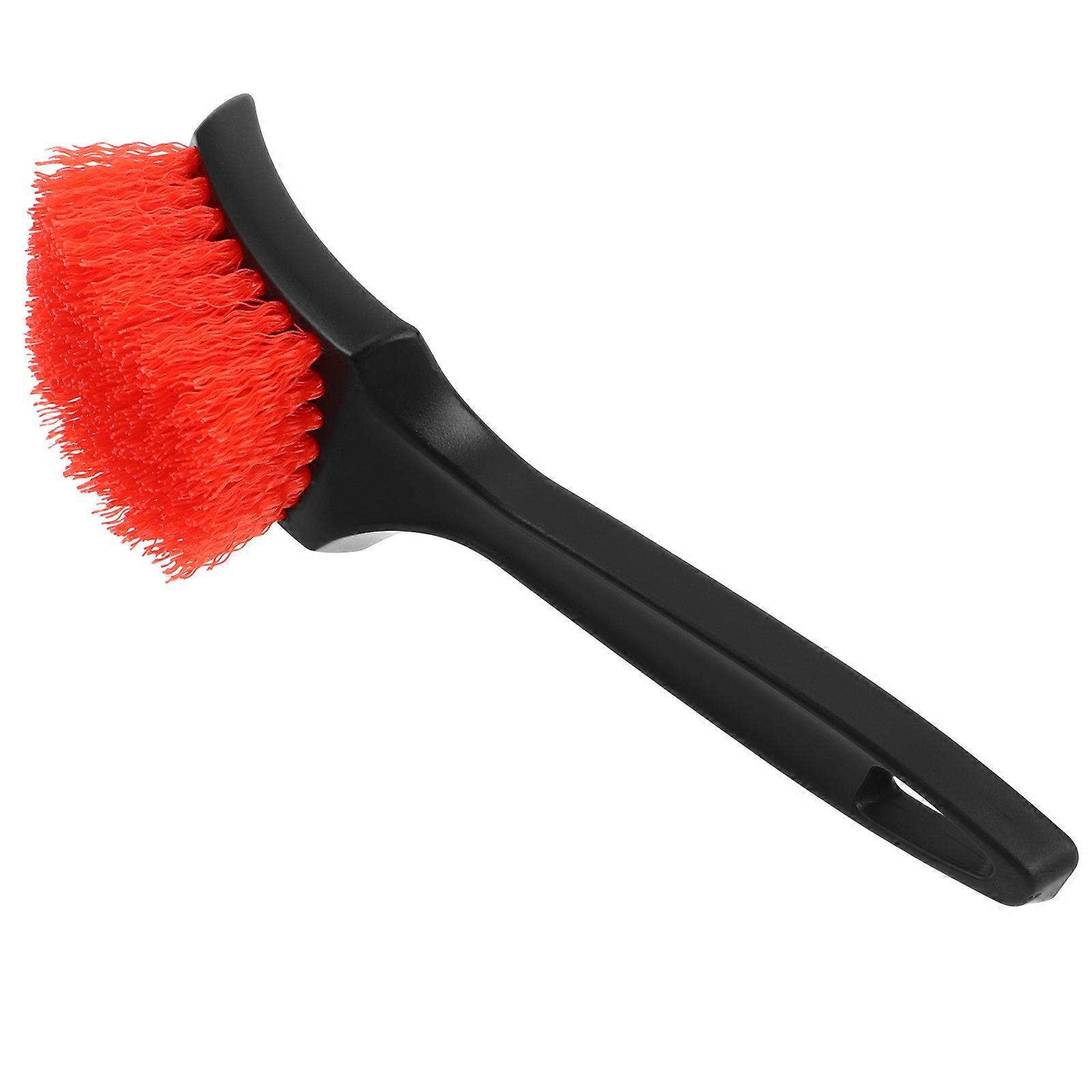 Red Car Brush Multi-Function Cleaner for Carpet Cleaning Hand Brushes