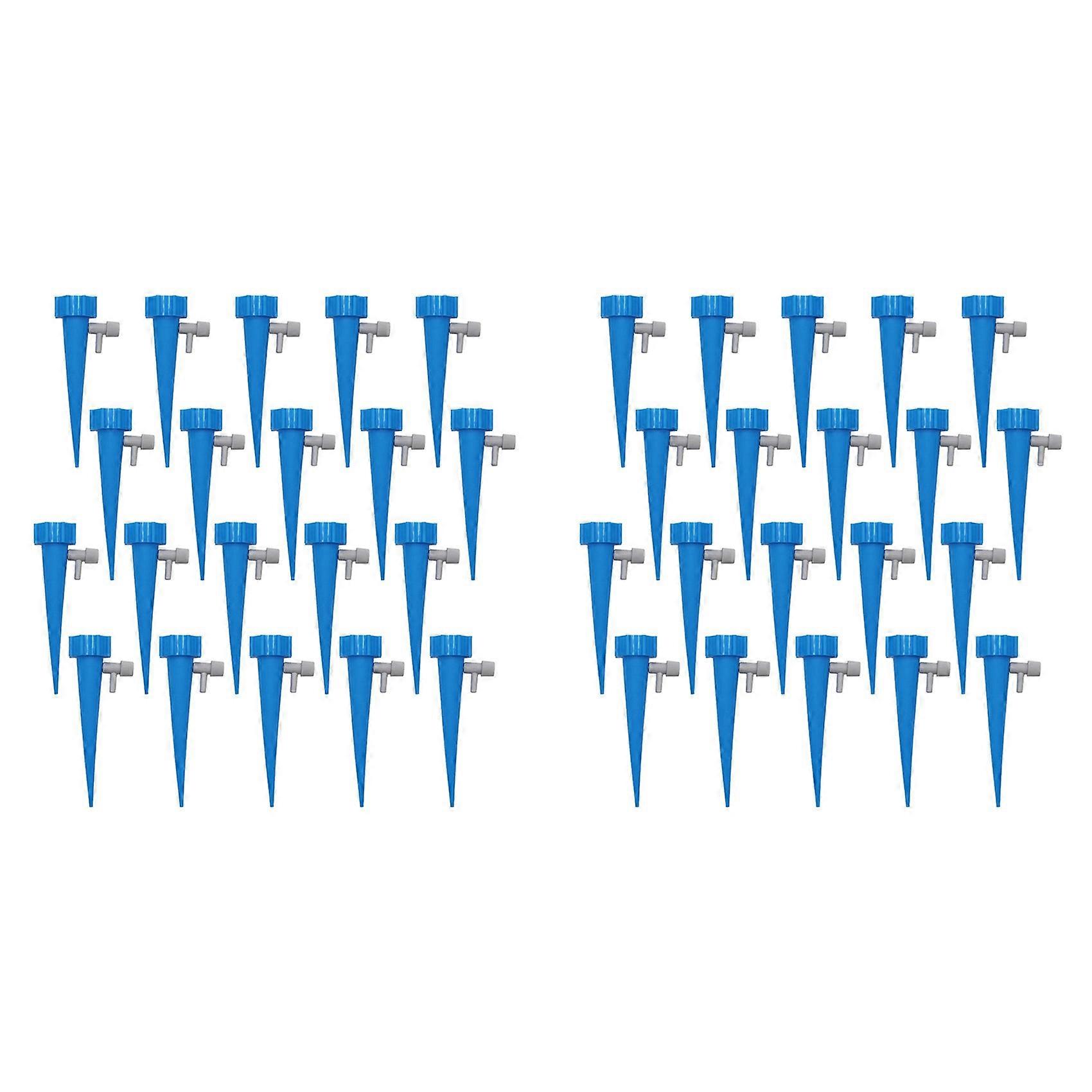 40X Adjustable Dripper Automatic Watering Kit Automatic Drip Irrigation System Kit Plant Watering Device Blue