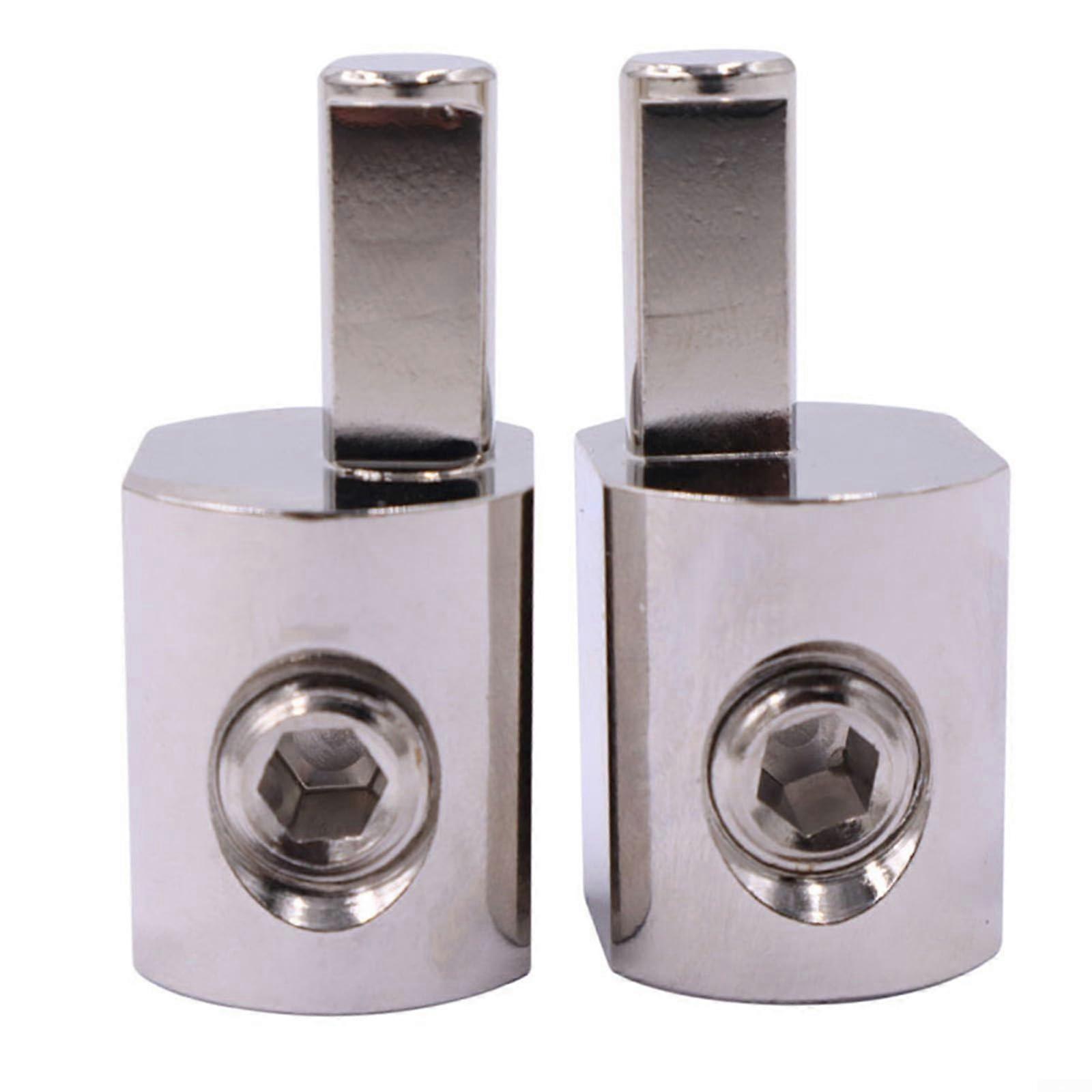 Car Audio Power Wire Reducer 1/0 to 4 Gauge Aluminum Alloy Nickel Plated Connector for Secure Wiring