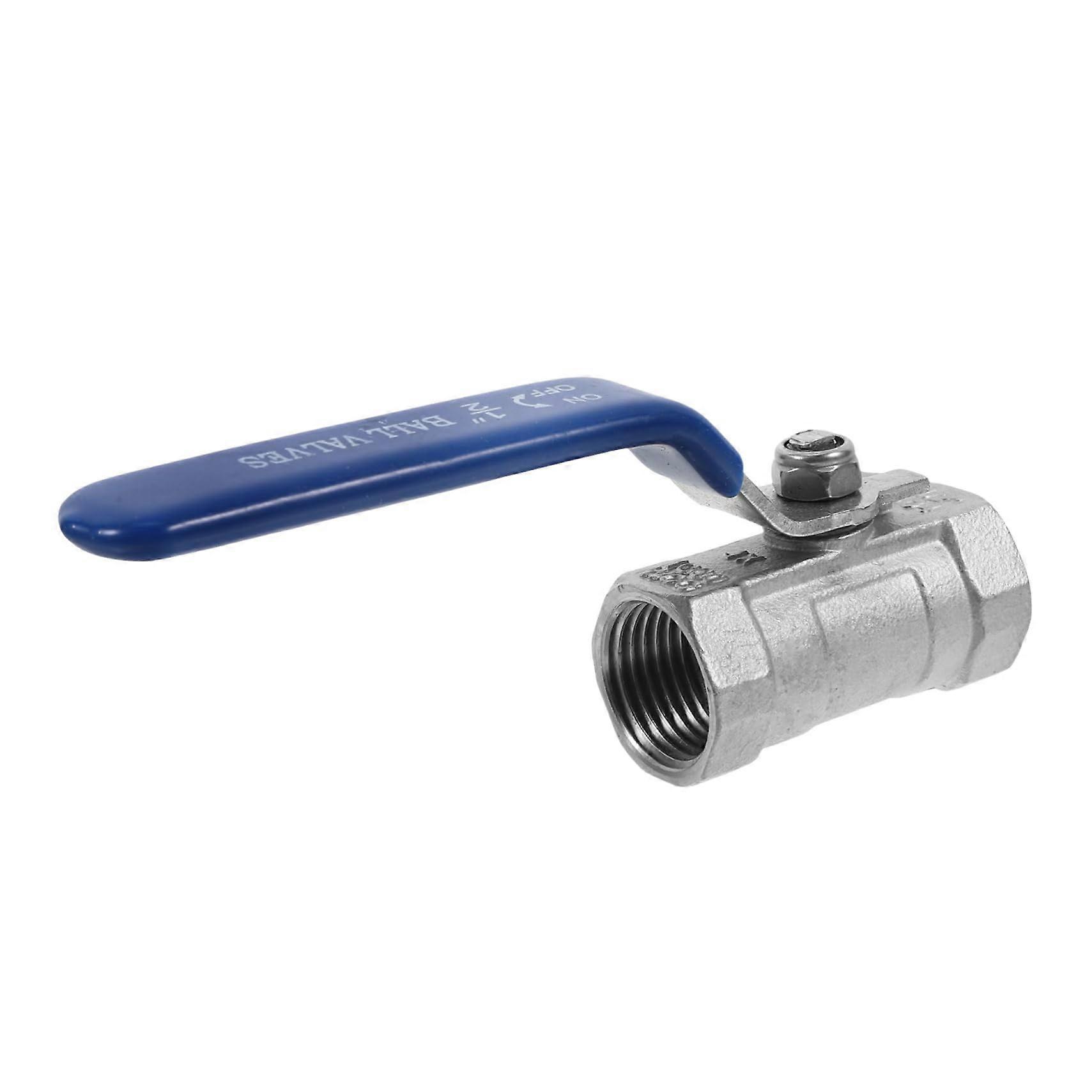 304 Stainless Steel Full Port Ball Valve NPT Thread LeakProof  Capacity Gas Applications