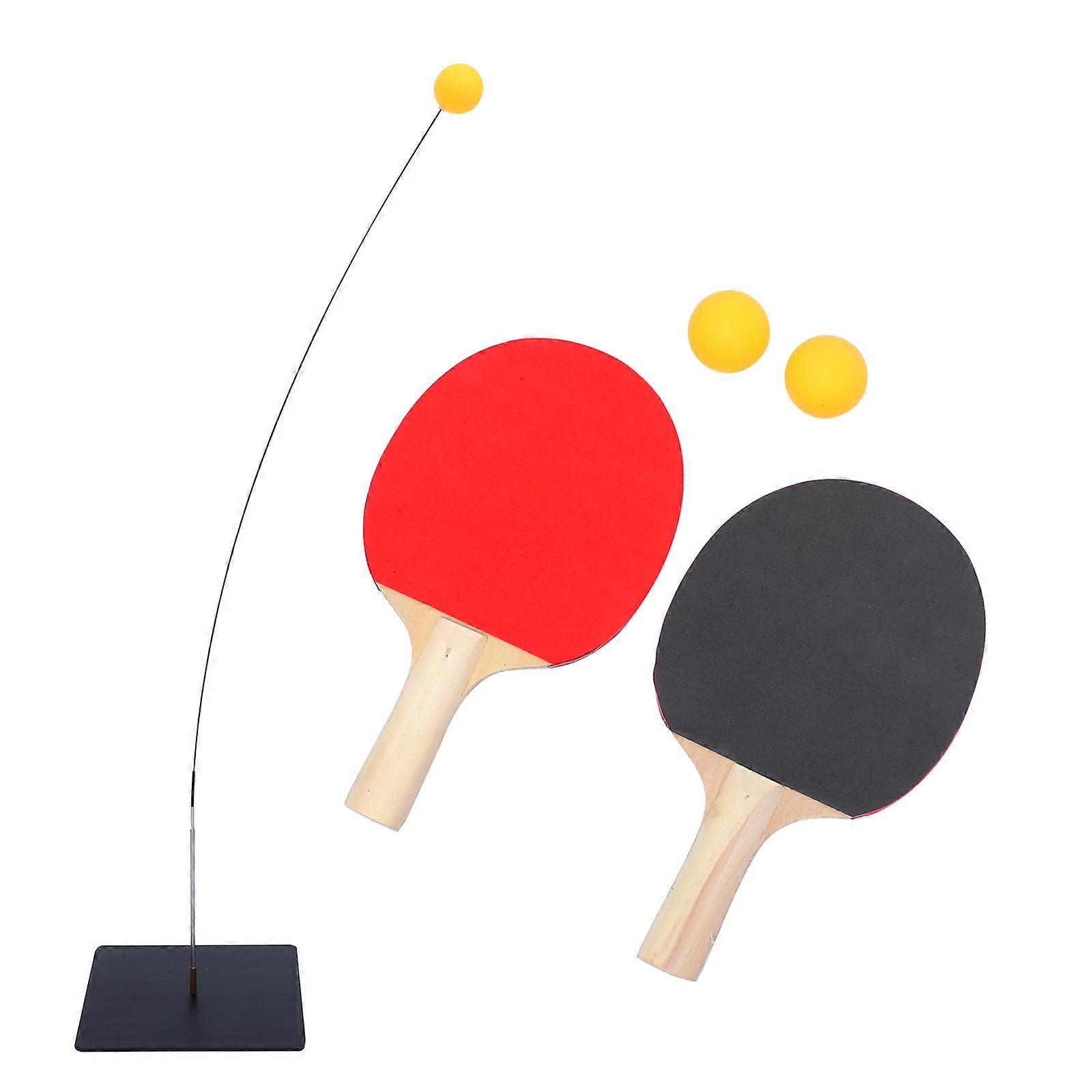 Practical Table Tennis Racket Training Kit For Solo Practice Designed For Beginners Professionals 2Set