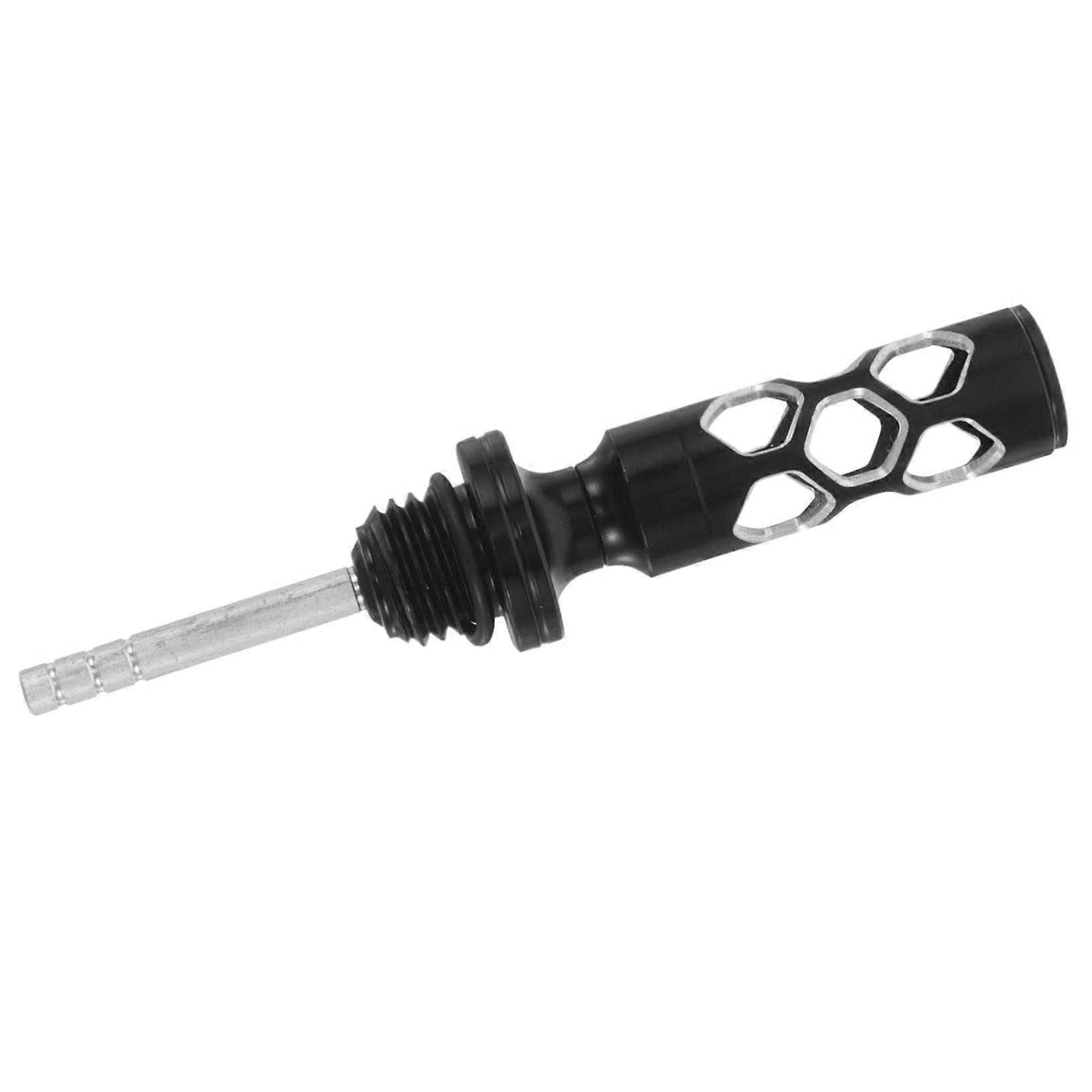 Motorcycle Oil Dipstick Aluminum Alloy Durable Easy Install Precise Gauge Universal Replacement