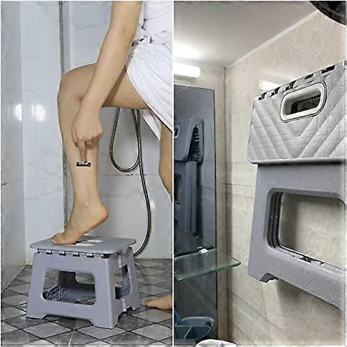 Foldable Shower Foot Rest Stool for Shaving, Waterproof Corner Step Stool YZGZ02