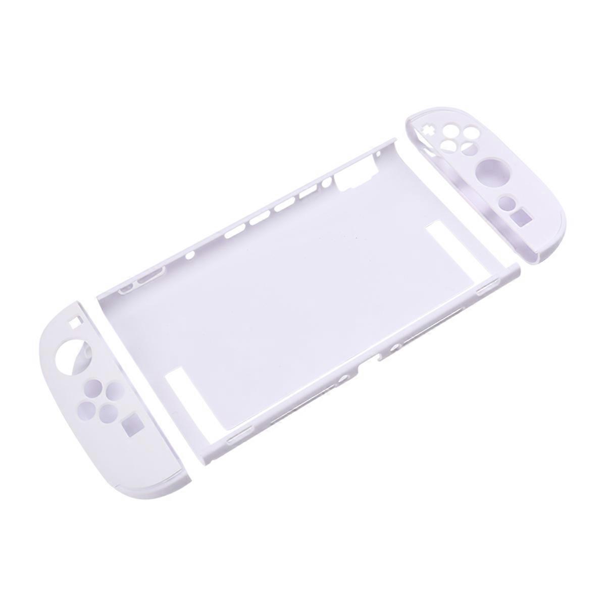 For Switch2 Protective Case Put in Dock Split Type Protective Shell for Switch2 Shockproof Design Cover White