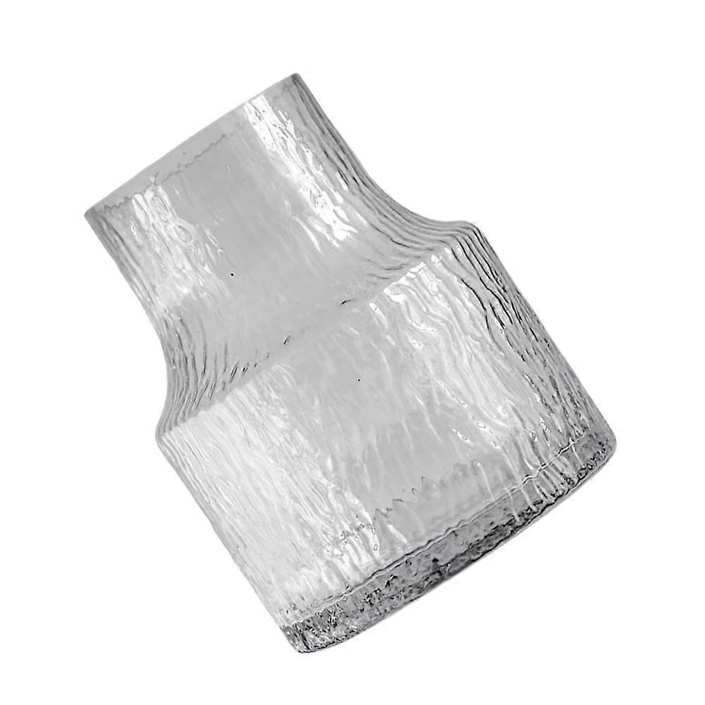 Striped Flower Vase for Home Decoration 2Pcs Set