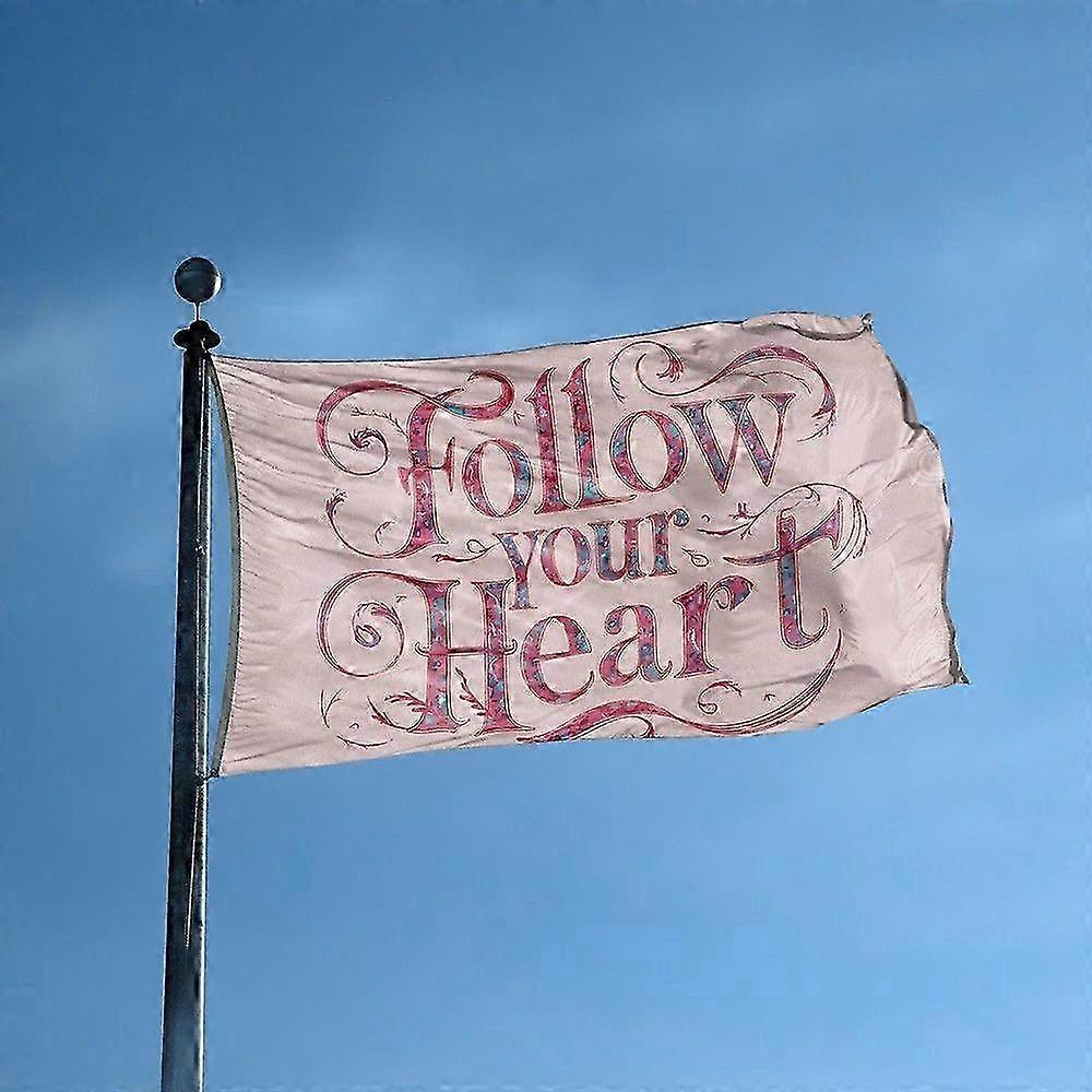 Follow Your Heart Flag