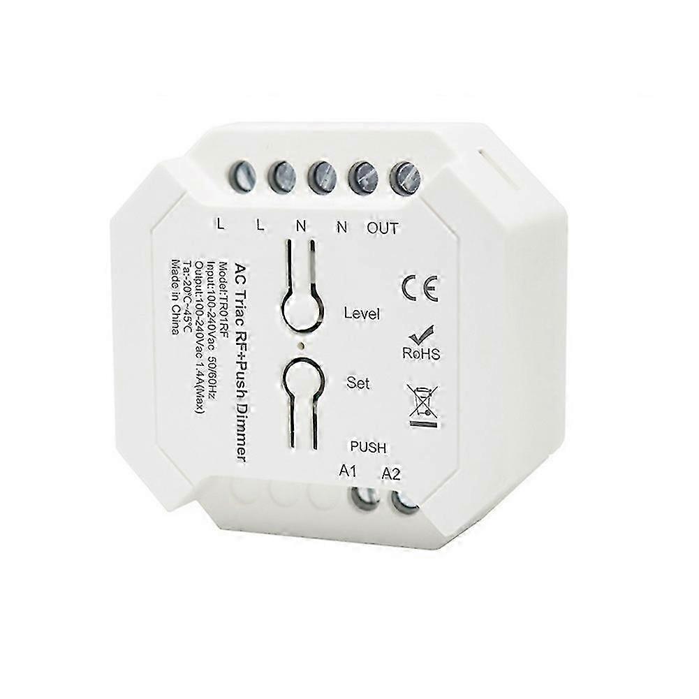 2.4G RF Triac Dimmer LED Controller Smart Dimmer Support Smart APP RF Remote Control AC100V-240V C