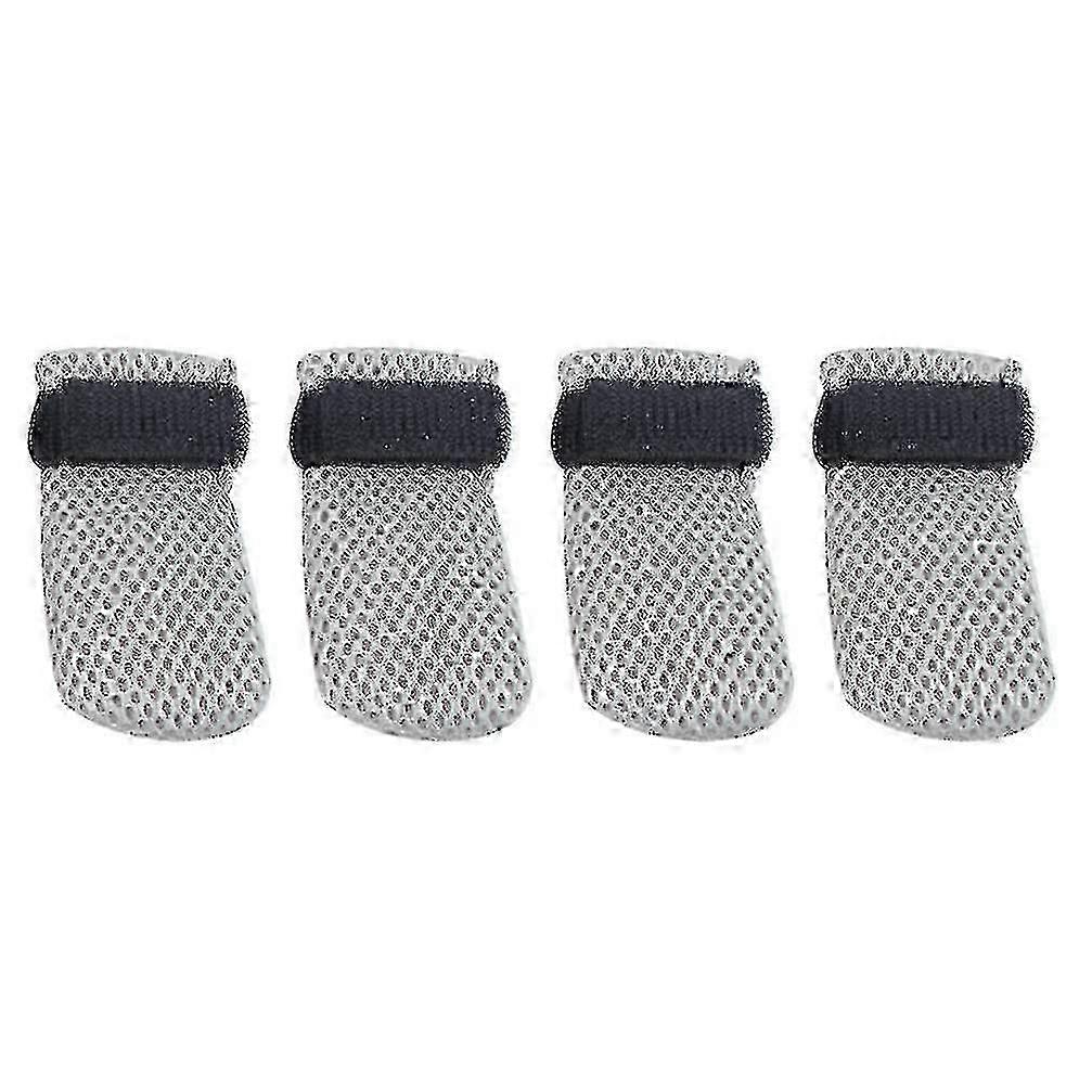 Cat Scratch Protectors, 4 Pcs Breathable Paw Covers with Soft Claw Caps