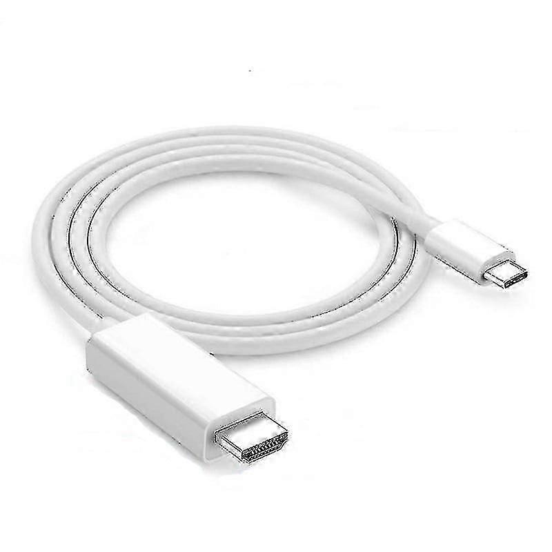 USB-C to HDMI Adapter, 1.8 M-white -LL