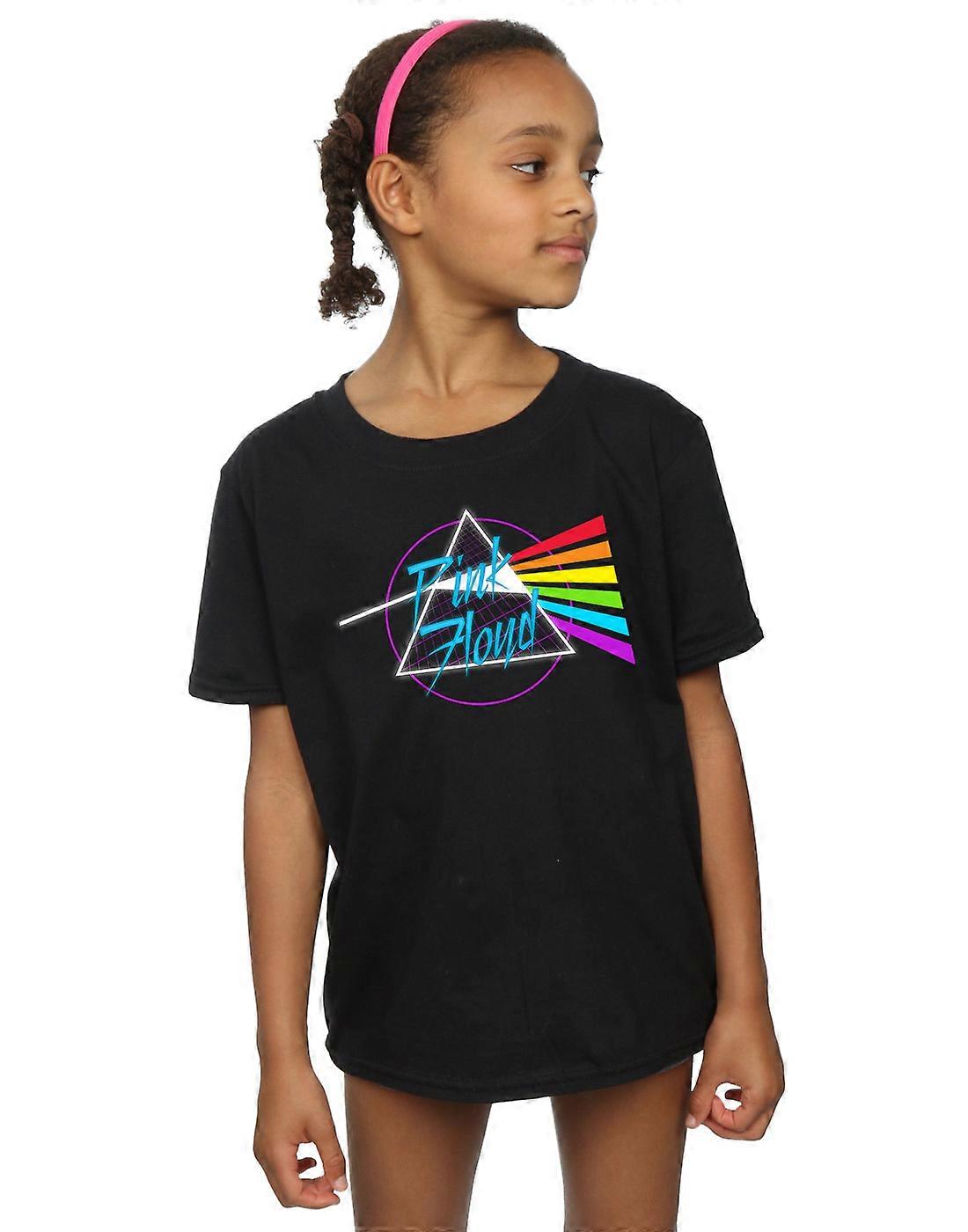 Pink Floyd jenter Neon Darkside t-skjorte