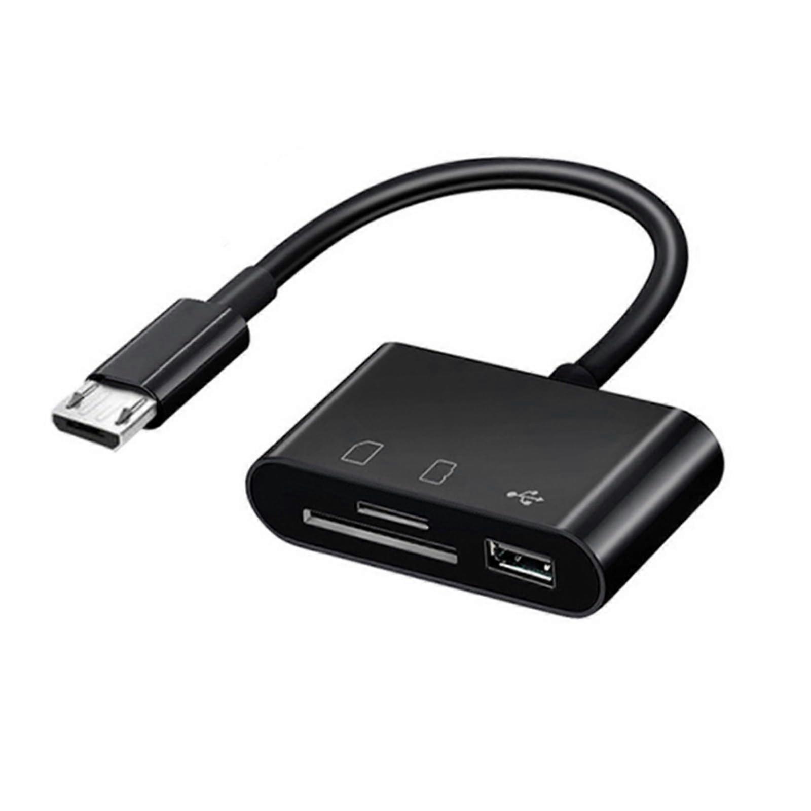USB C Memory Card Reader Speed Data Transfer Wide Compatibility for Laptops and Phones